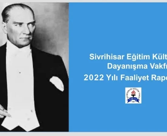 2022 YILI FAALİYET RAPORU