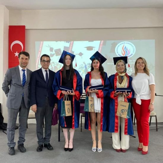 Muzaffer Demir Anadolu Lisesi 25. Mezuniyet Töreni Gerçekleştirildi.