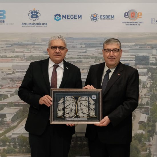 EOSB Yönetim kurulu başkanımız Sayın:Nadir Küpeli’yi ziyaret ettik.