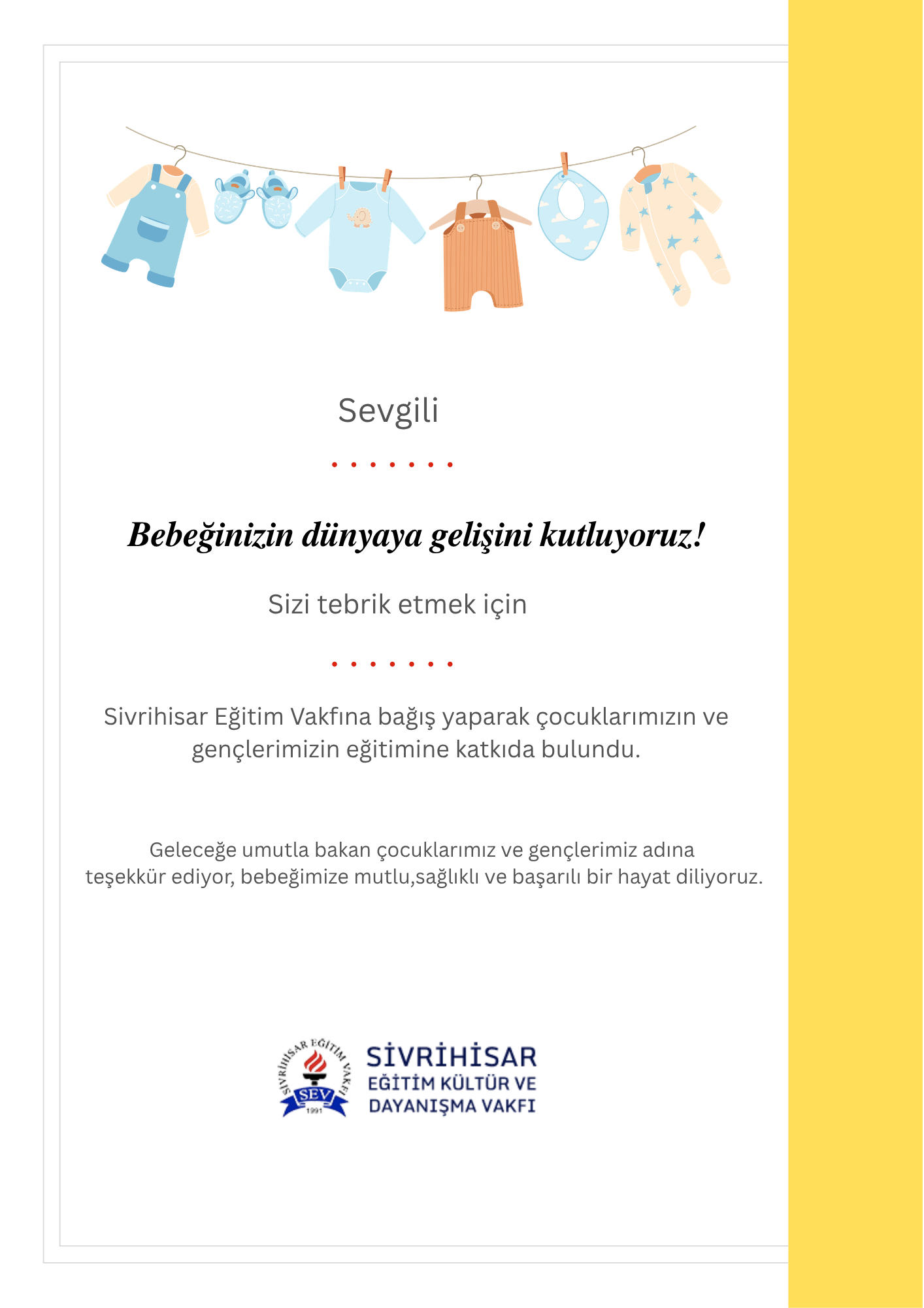 Bebek Sertifikası