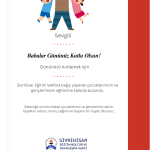 Babalar Günü Kutlaması